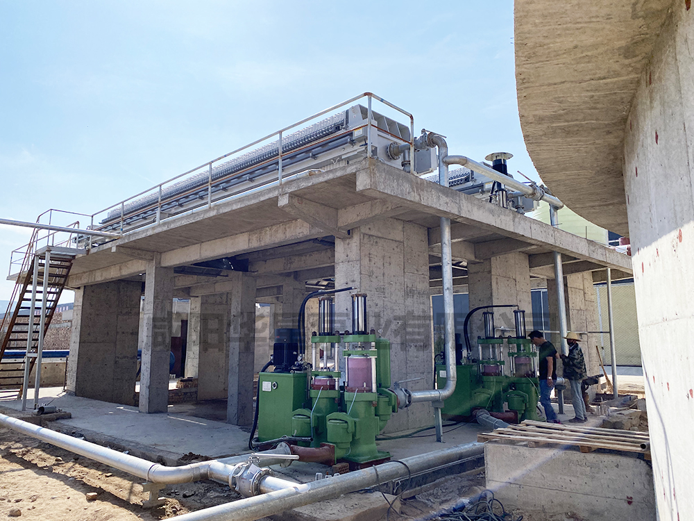 洗沙行業壓濾機入料泵