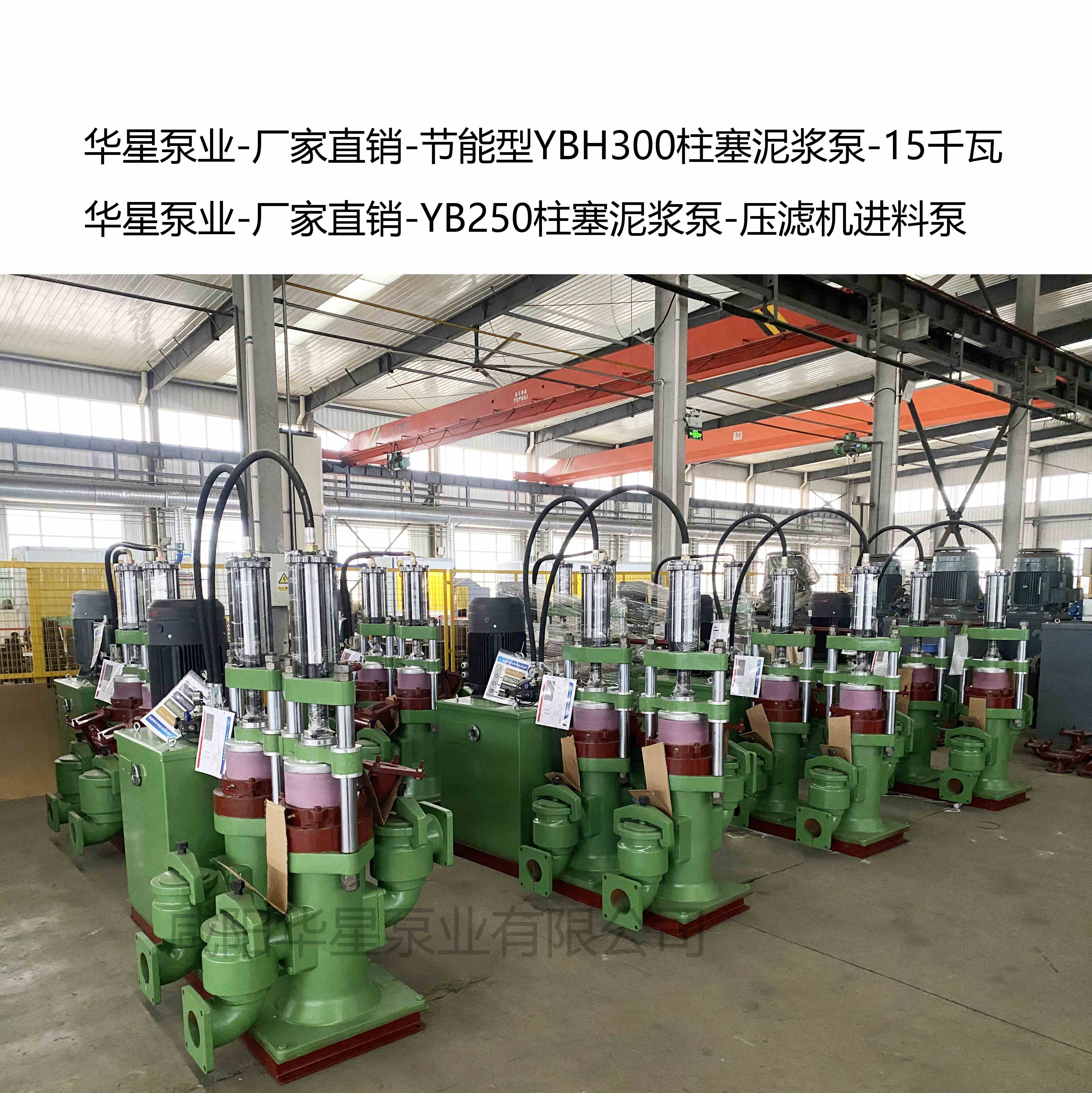 華星泵業-廠家直銷-節能型YBH300柱塞泥漿泵-2